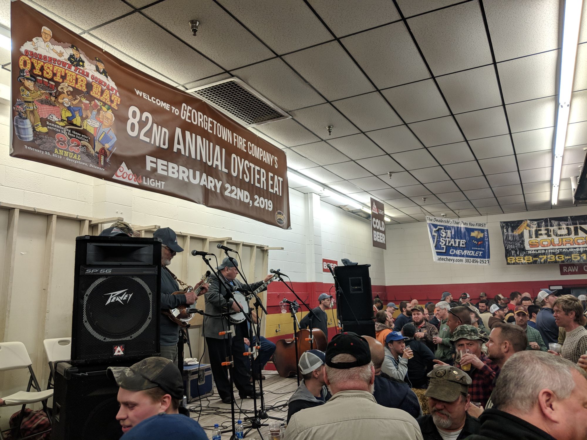 Georgetown Oyster Eat: The world's weirdest bluegrass concert?