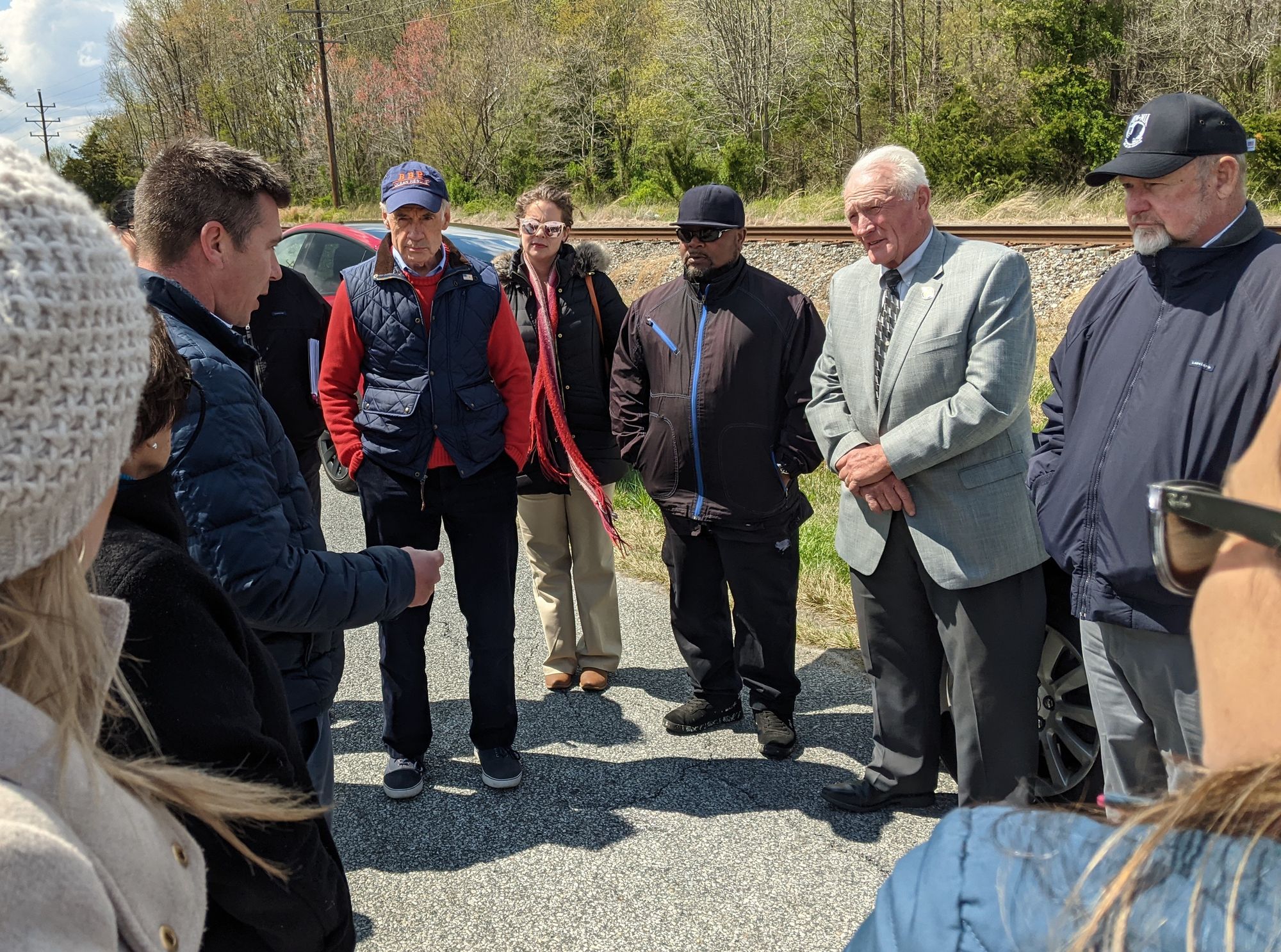 Senator visits Harrington rail project site; other local news